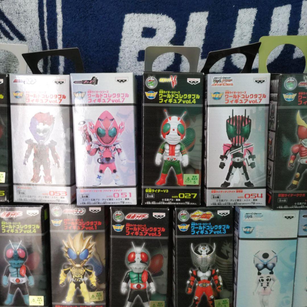 ワールドコレクタブルフィギュア　仮面ライダーセット