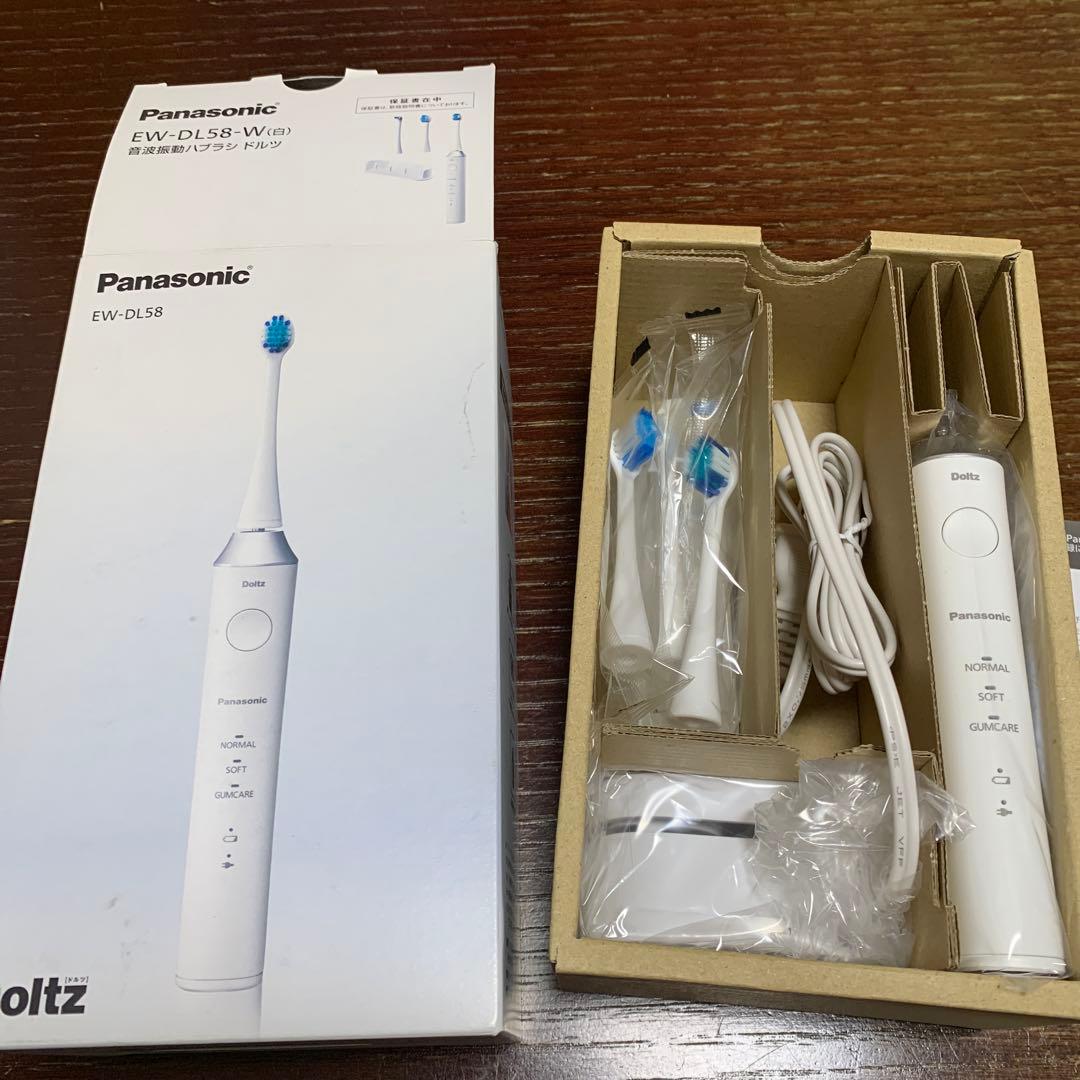 Panasonic EW-DL58-W 電動歯ブラシ本体