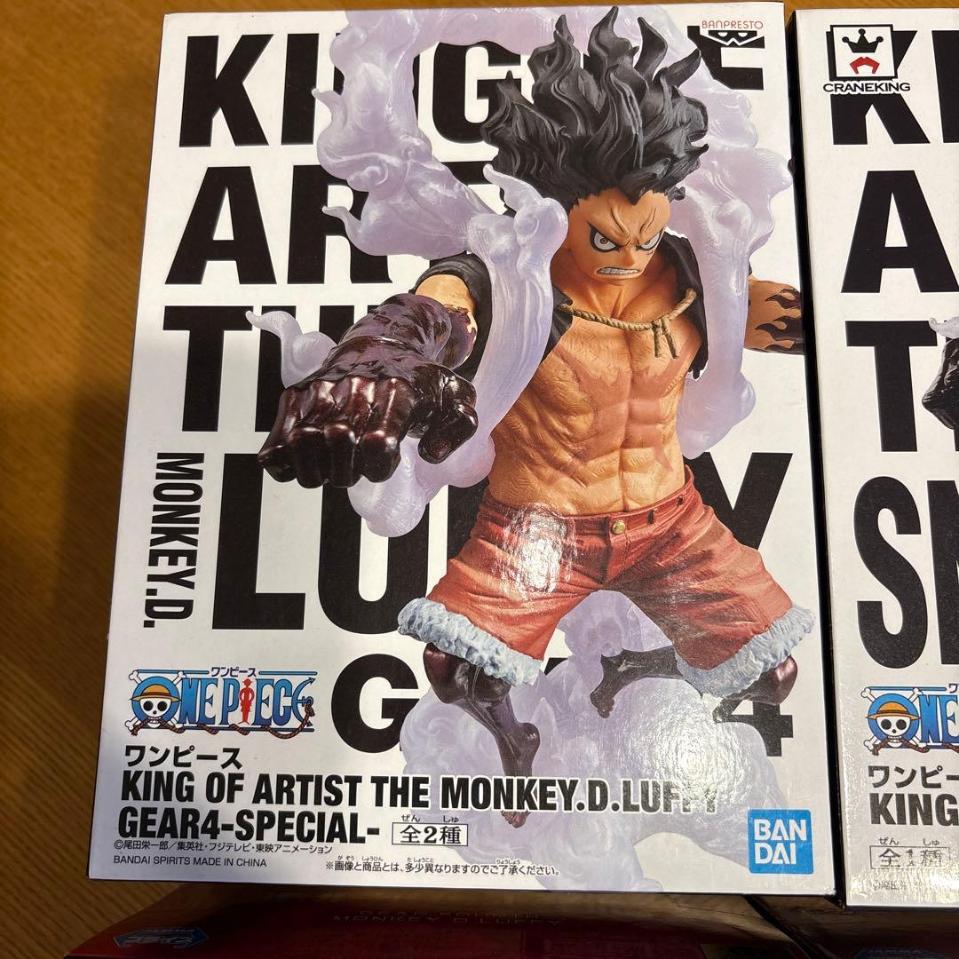 ワンピース 人気のギア4フィギュア 6種 新品未開封セット‼️