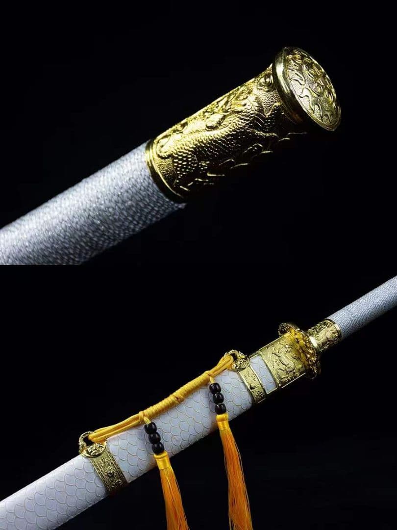 金バット麟龍-直刀 古兵器 武具　刀装具　日本刀　模造刀 居合刀