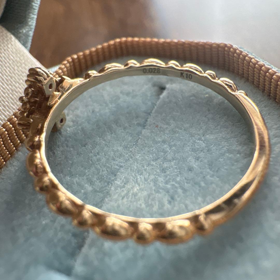 ル*ナ様 NOJESS 2021年冬限定 リング 11号 K10