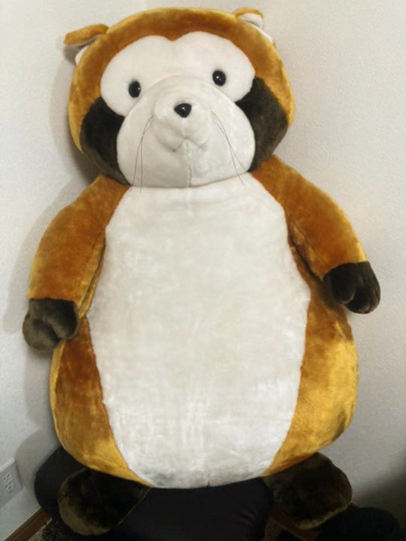 ラスカル 超特大ぬいぐるみ セキグチ製