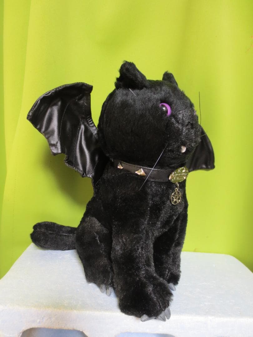 新品　スパイラル　バットキャット　黒猫ぬいぐるみ　悪魔　DEVIL