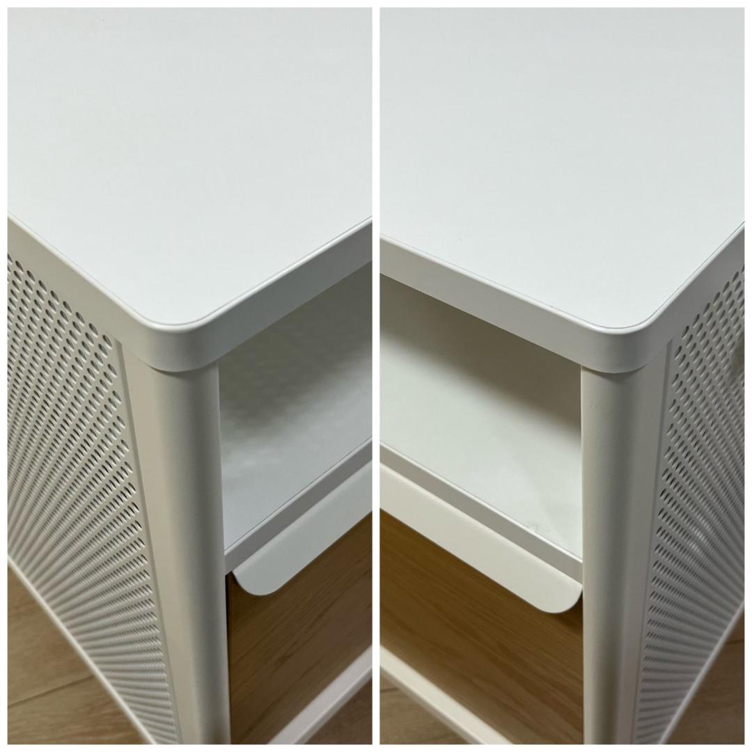 た13【IKEA】イケア BEKANT ベカント キッチンワゴン デスク下収納