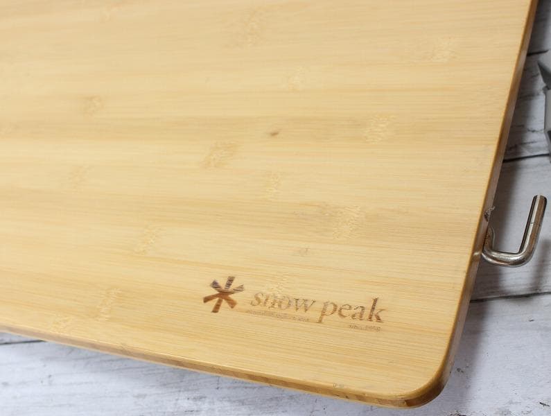 スノーピーク マルチファンクションテーブル ロング竹 CK-117TR 脚付き