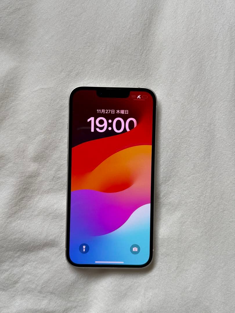 「ゆん」Apple iPhone 14 ホワイト 本体