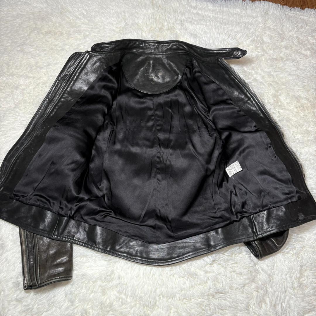 ジョンブル JOHNBULL ホースハイド シングルライダース M