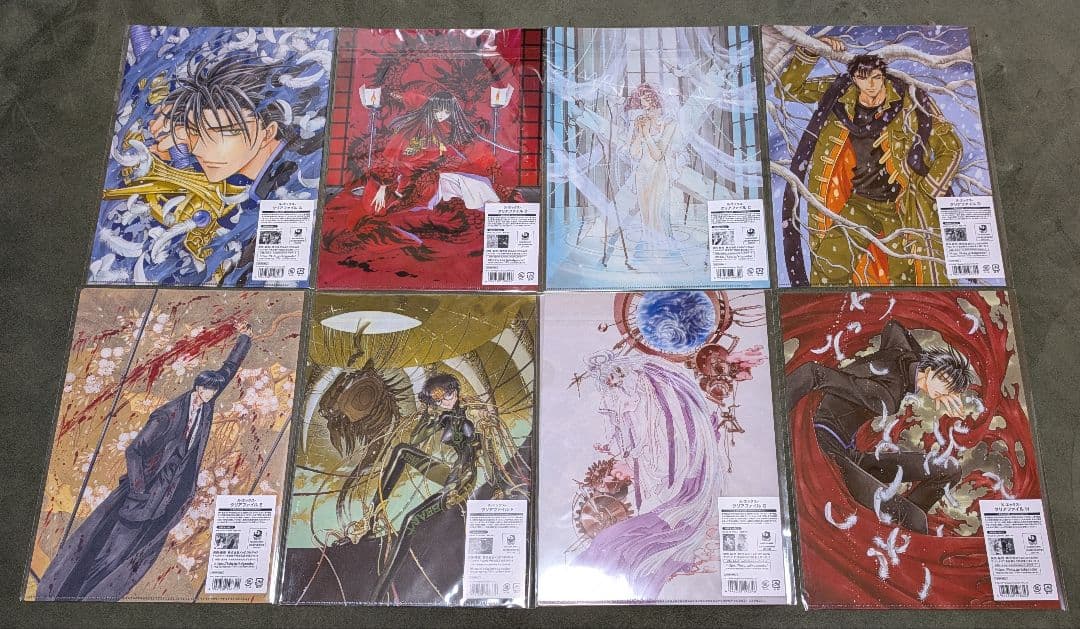 sandwich CLAMP X クリアファイル A〜H コンプセット