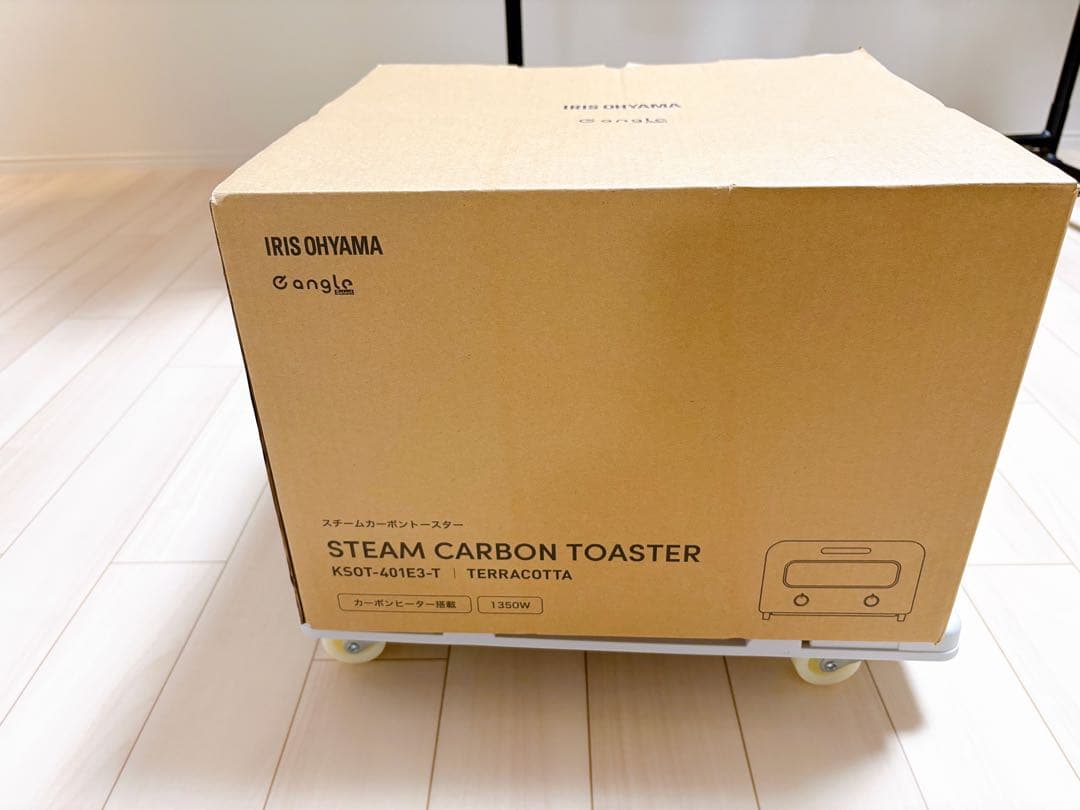 IRIS OHYAMA スチームカーボントースター KIST-601EA-T