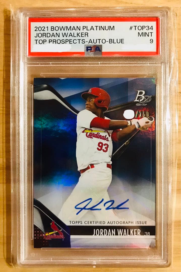 その他 JORDAN WALKER 2021 BOWMAN AUTO PSA9 RC