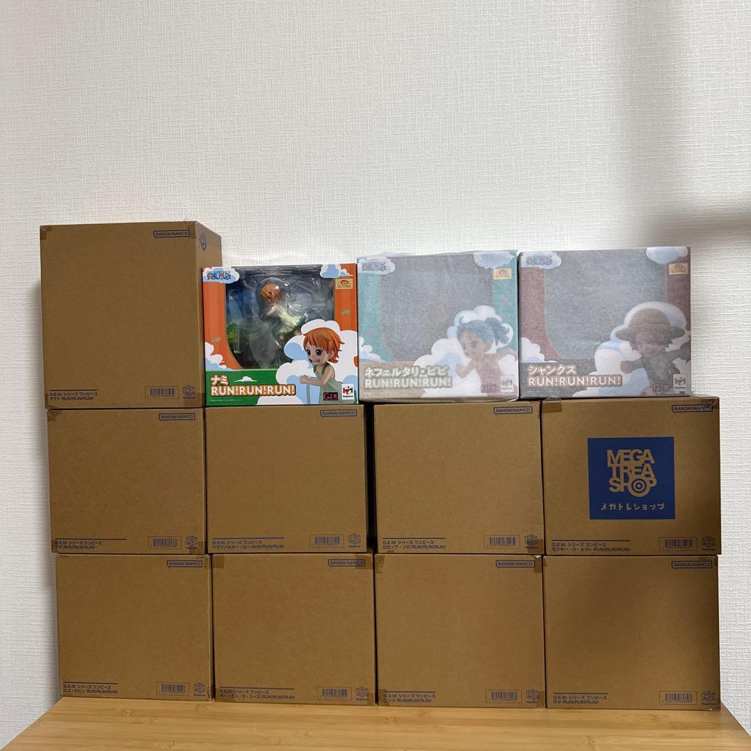 G.E.M.シリーズ ワンピース RUN！RUN！RUN！シリーズ　12種類