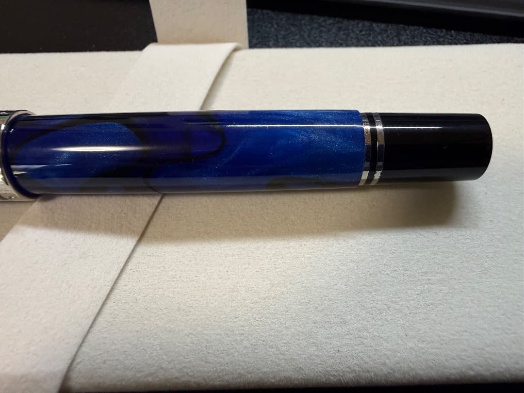 [ジャンク品] ペリカン スーべレーン M805 ブルーデューン 万年筆 限定色