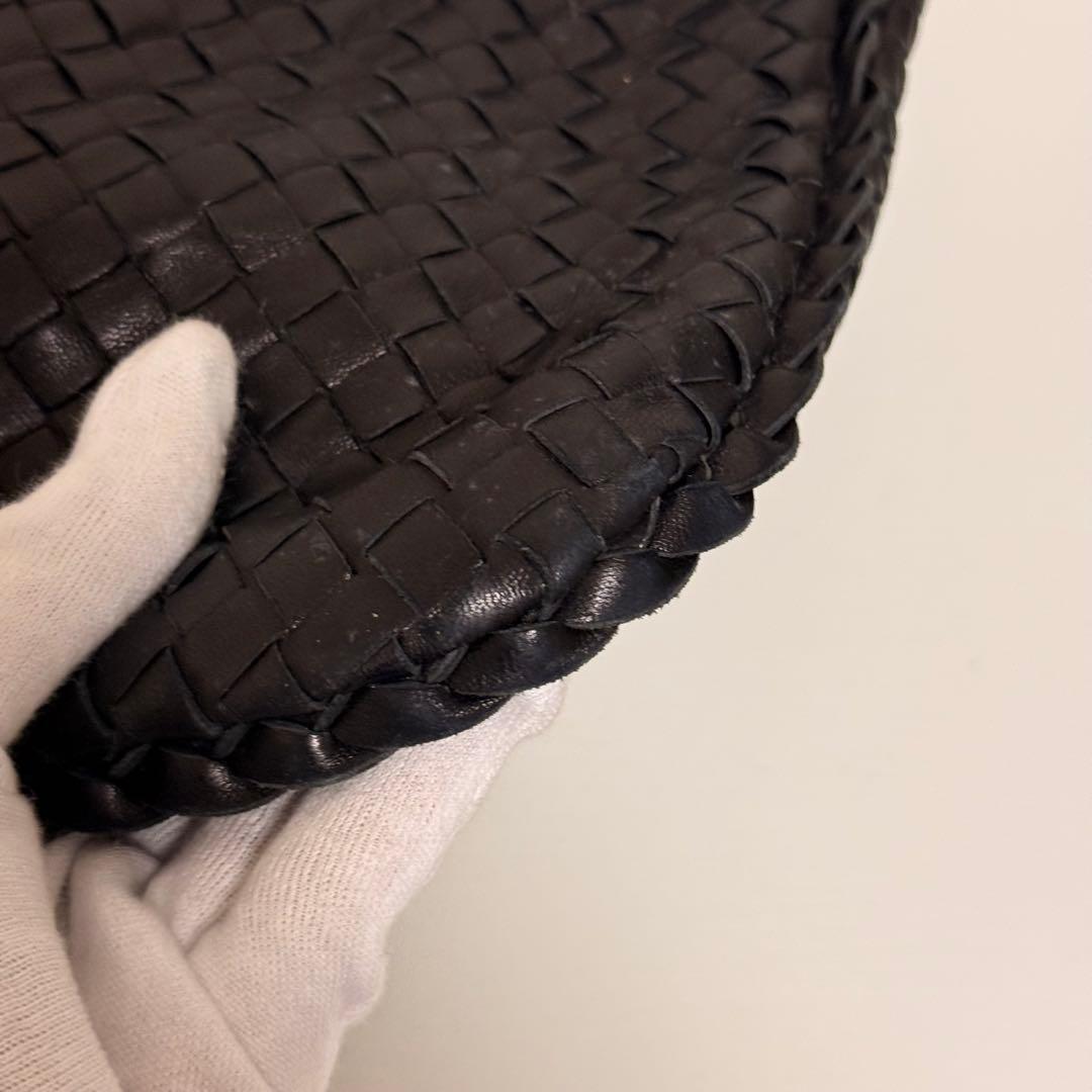 BOTTEGA VENETA イントレチャート ホーボー ショルダーバッグ