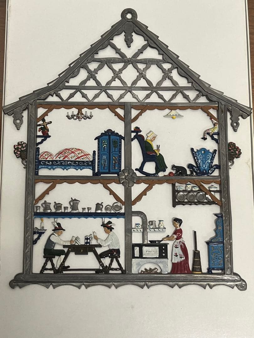 Diessen Wilhelm Schweizer 家 ドイツ製 錫飾り