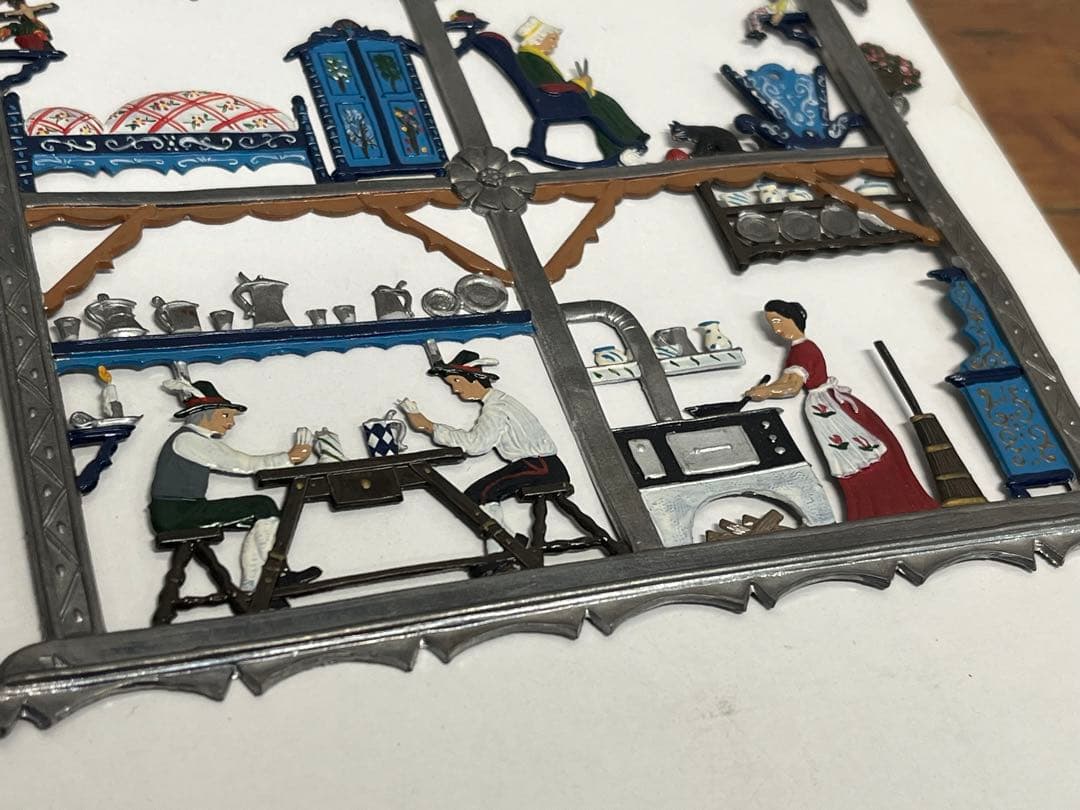 Diessen Wilhelm Schweizer 家 ドイツ製 錫飾り