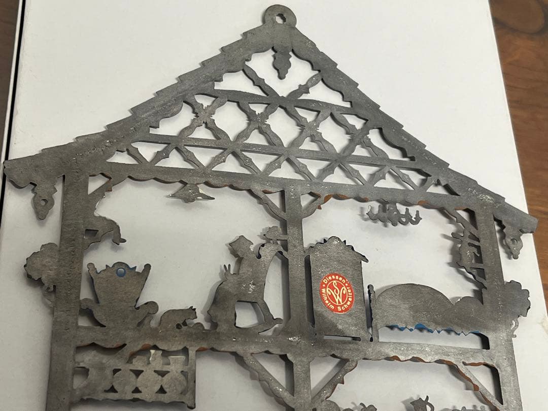 Diessen Wilhelm Schweizer 家 ドイツ製 錫飾り