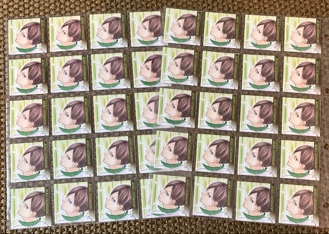 ハイキュー 二口堅治 ハイキュー展 FINAL ステッカー 84点 まとめ売り