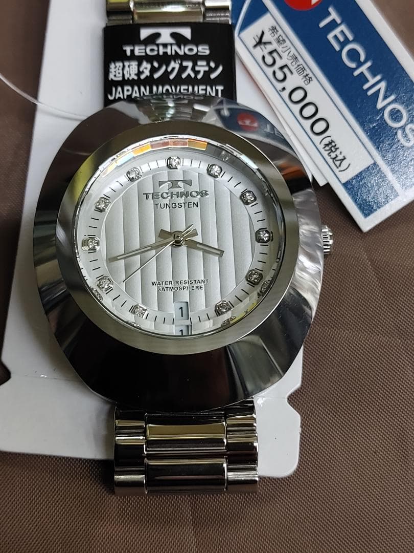 ☆テクノス☆T９C１２SS☆メンズ腕時計☆新品☆