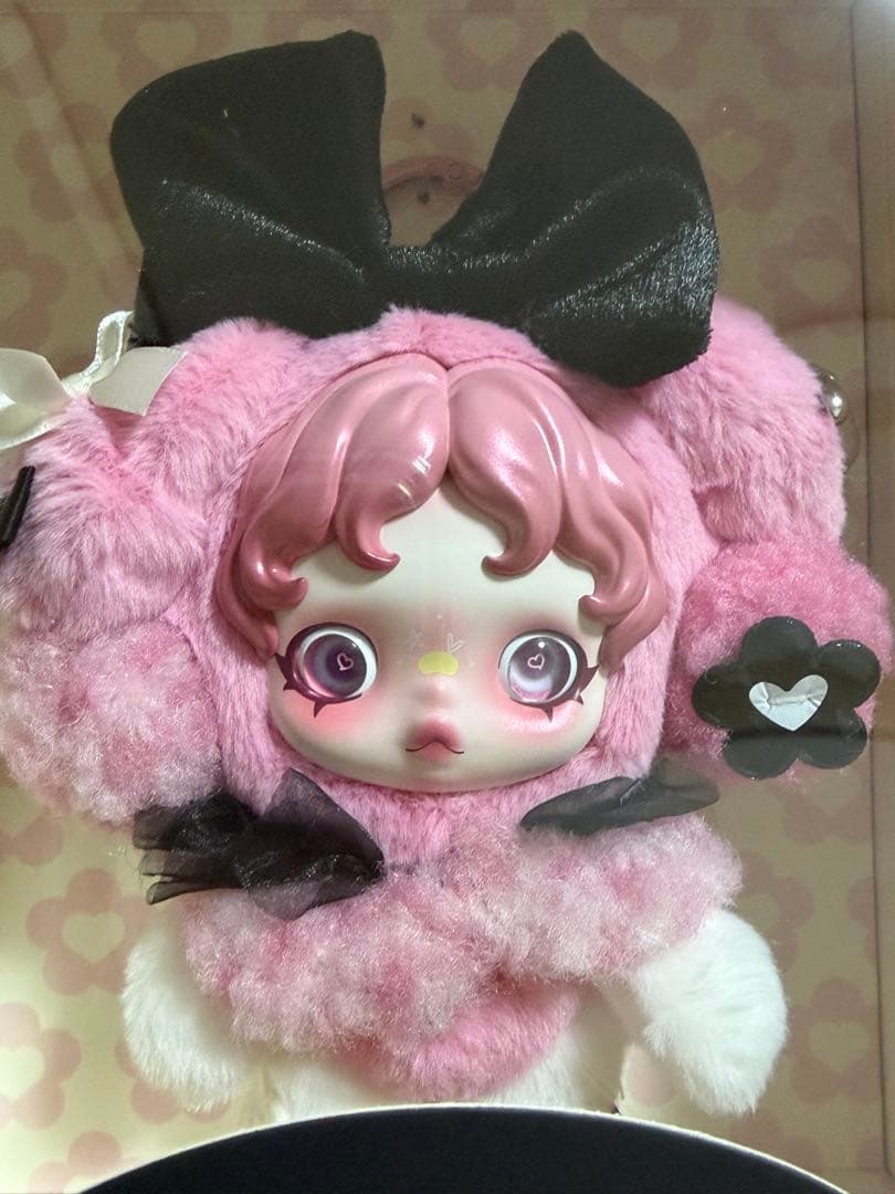 Kuromi & My Melody スカルパンダぬいぐるみ