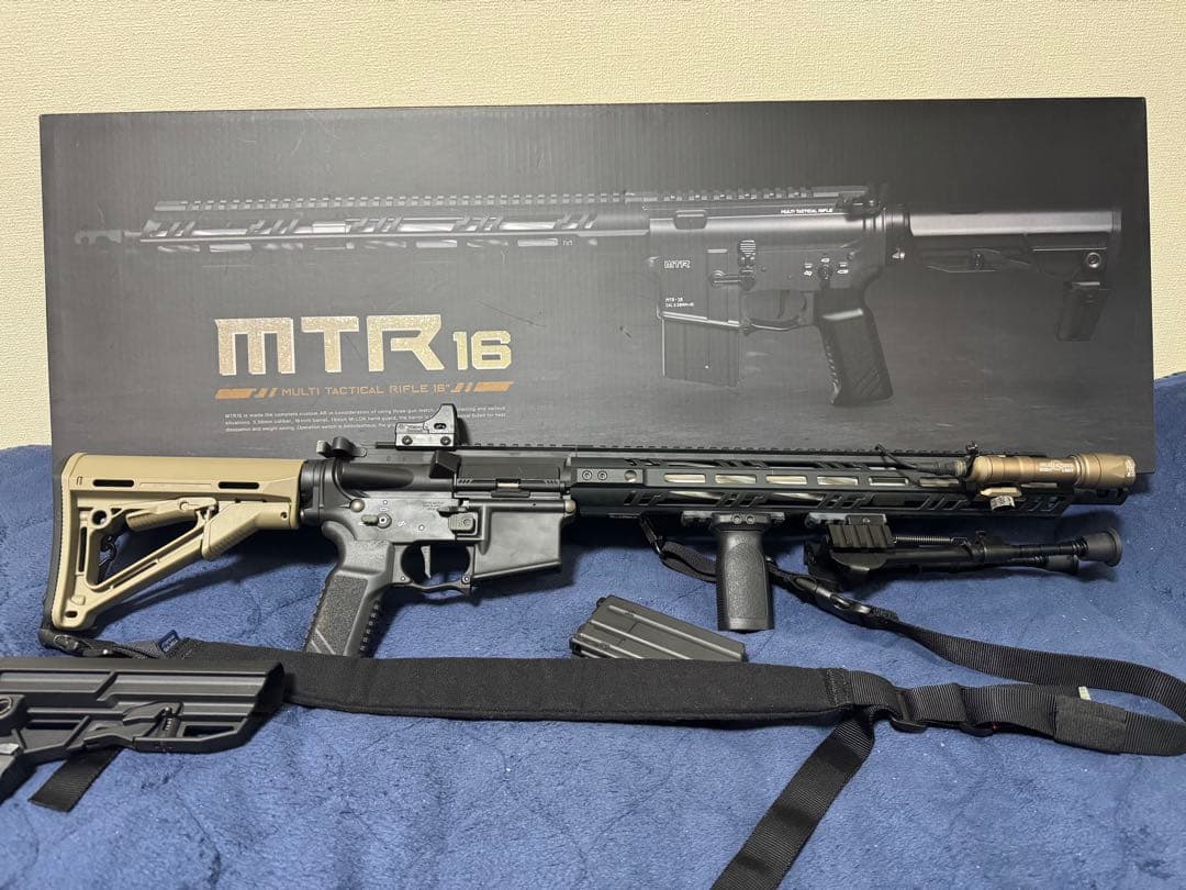 【最終値下げ】【おまけ付き】東京マルイ製 MARUI MTR16 ガスブロ