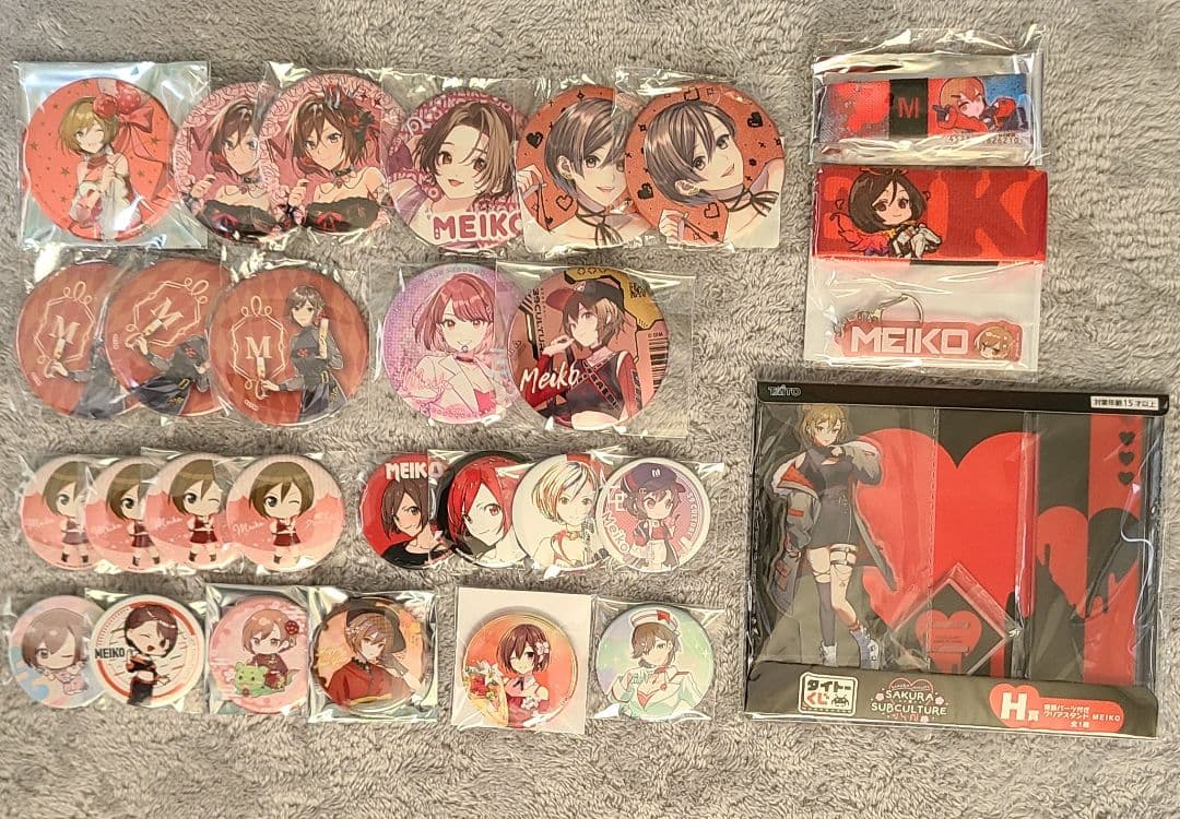 MEIKO 缶バッジ アクリルスタンド まとめ売り