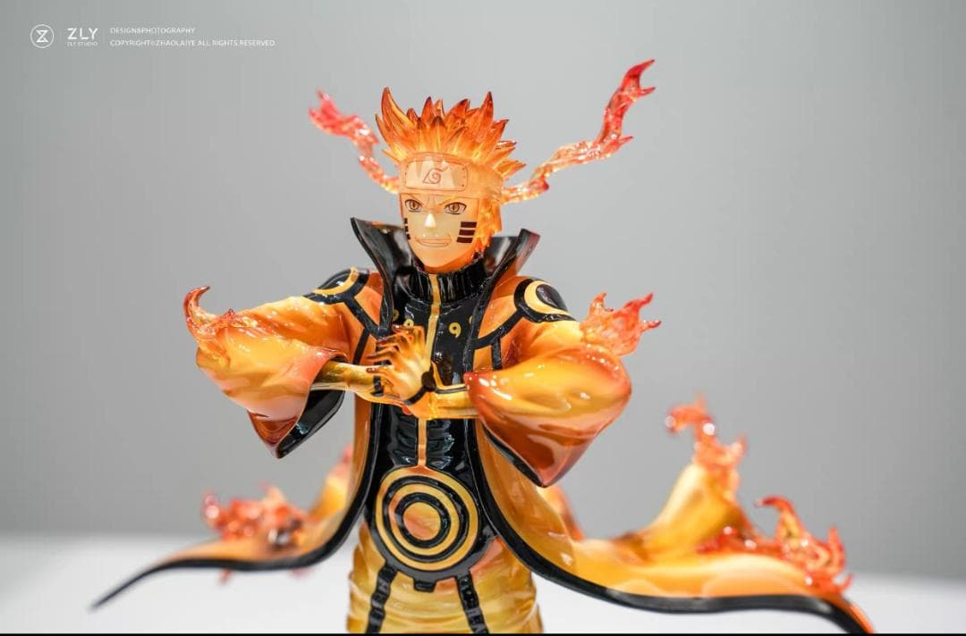 NARUTO -ナルト-疾風伝 うずまき ナルト 彫刻フィギュア 海外限定