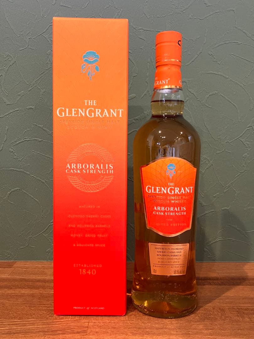 限定品THE GLEN GRANTアルボラリス カスクストレングス 700ml