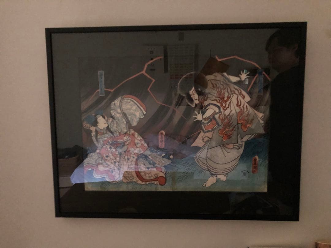 T*T様 鳴神上人と雲の絶間姫　三代豊国　国貞　浮世絵　1851年