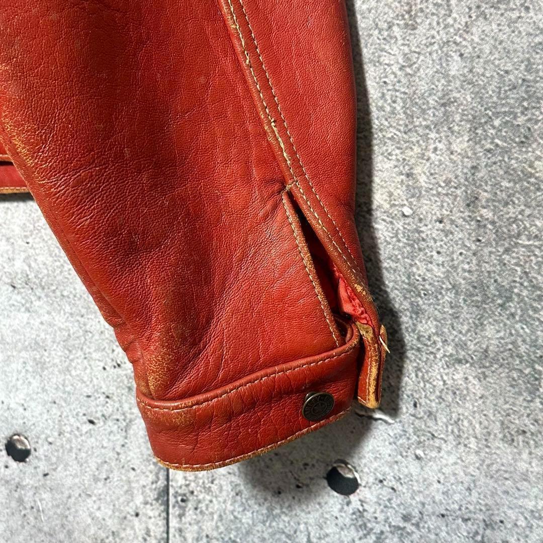 ⭐️90s⭐️HARLEY DAVIDSONライダースジャケット　アメリカ星条旗