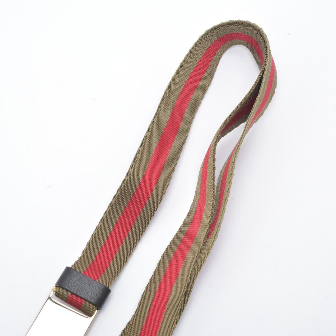 美品 GUCCI ネックストラップ 039 2194 1089 シェリーライン
