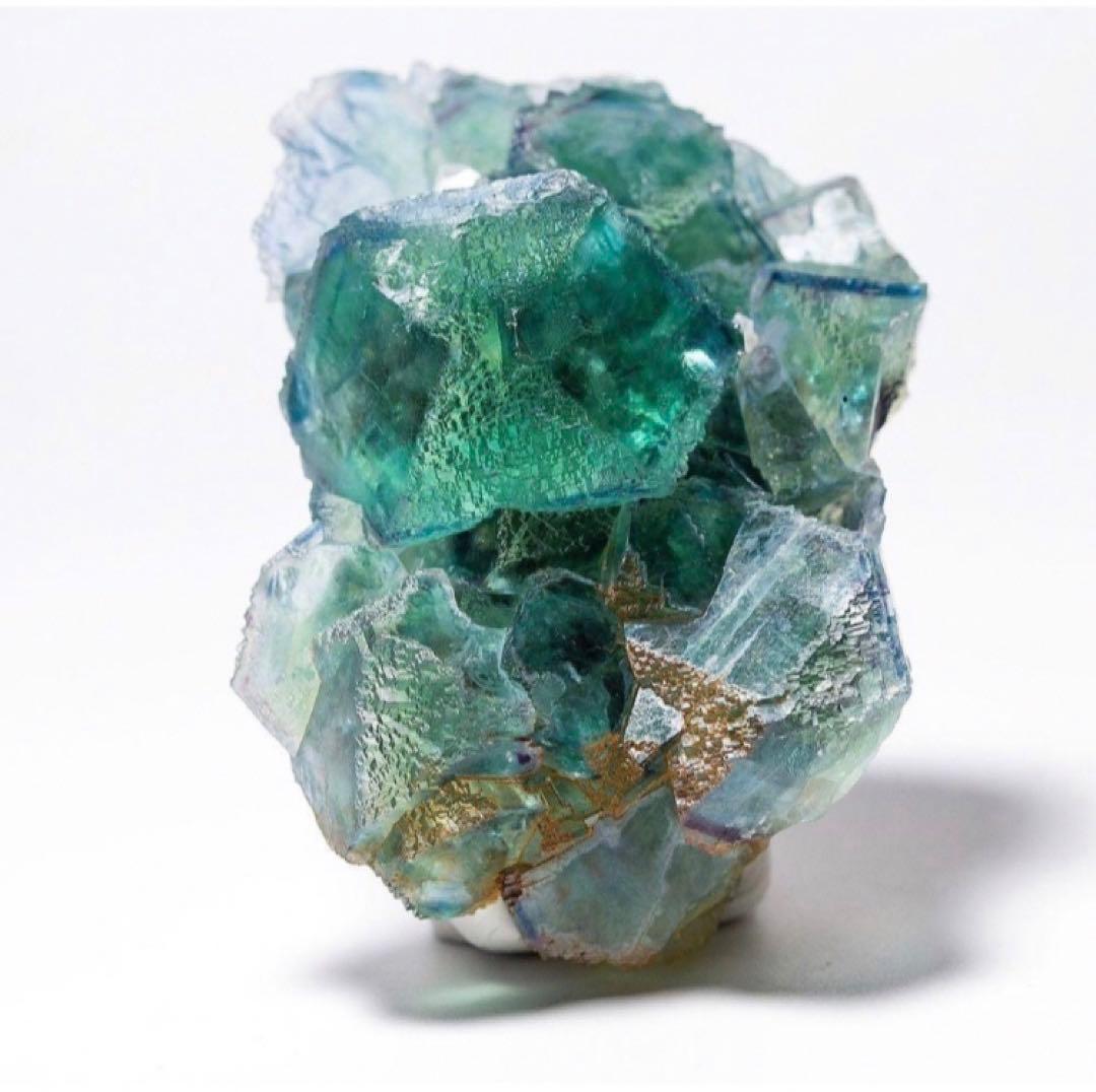 フローライト 蛍石 ナミビア オコルス 天然石 原石 鉱物標本 鉱石 F2