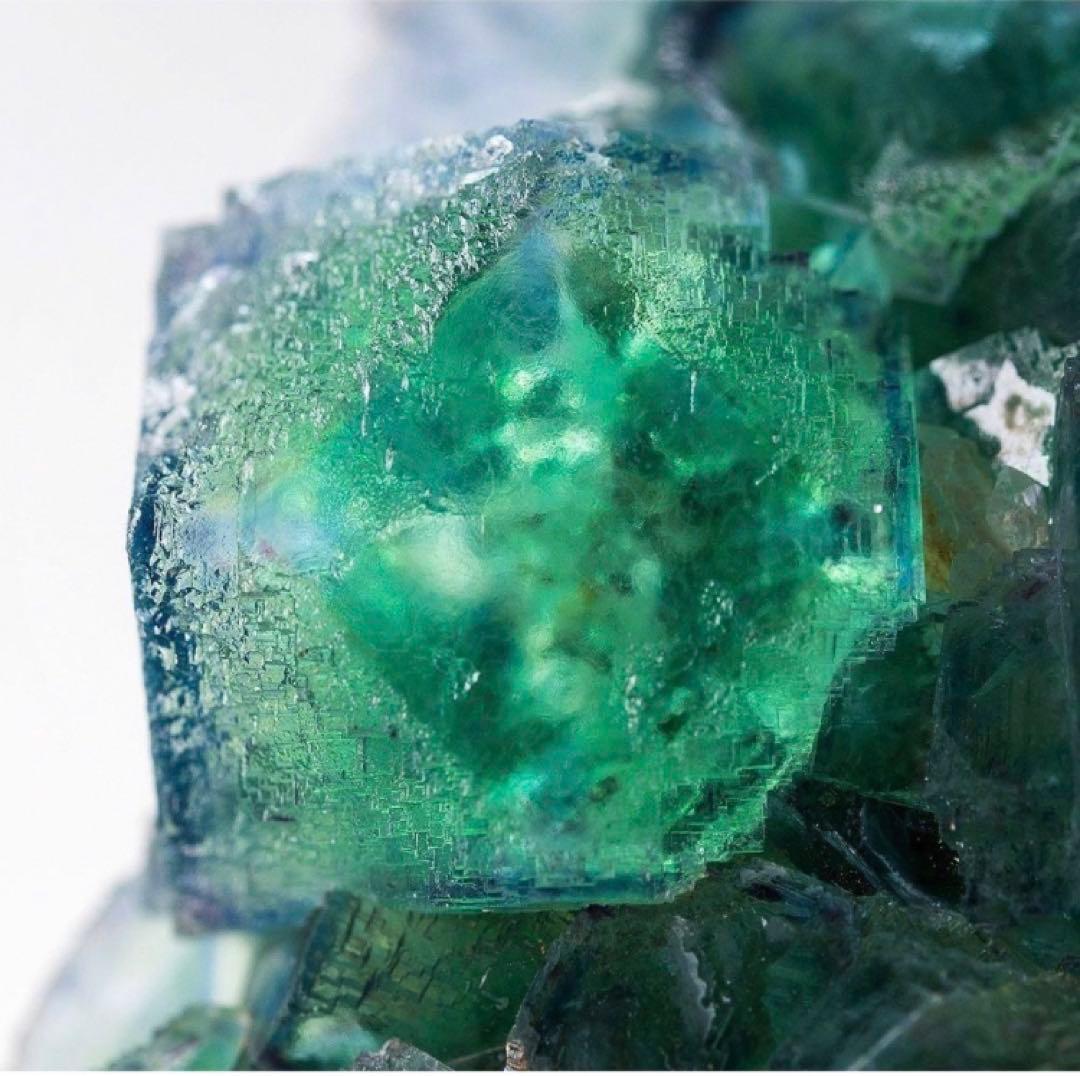 フローライト 蛍石 ナミビア オコルス 天然石 原石 鉱物標本 鉱石 F2