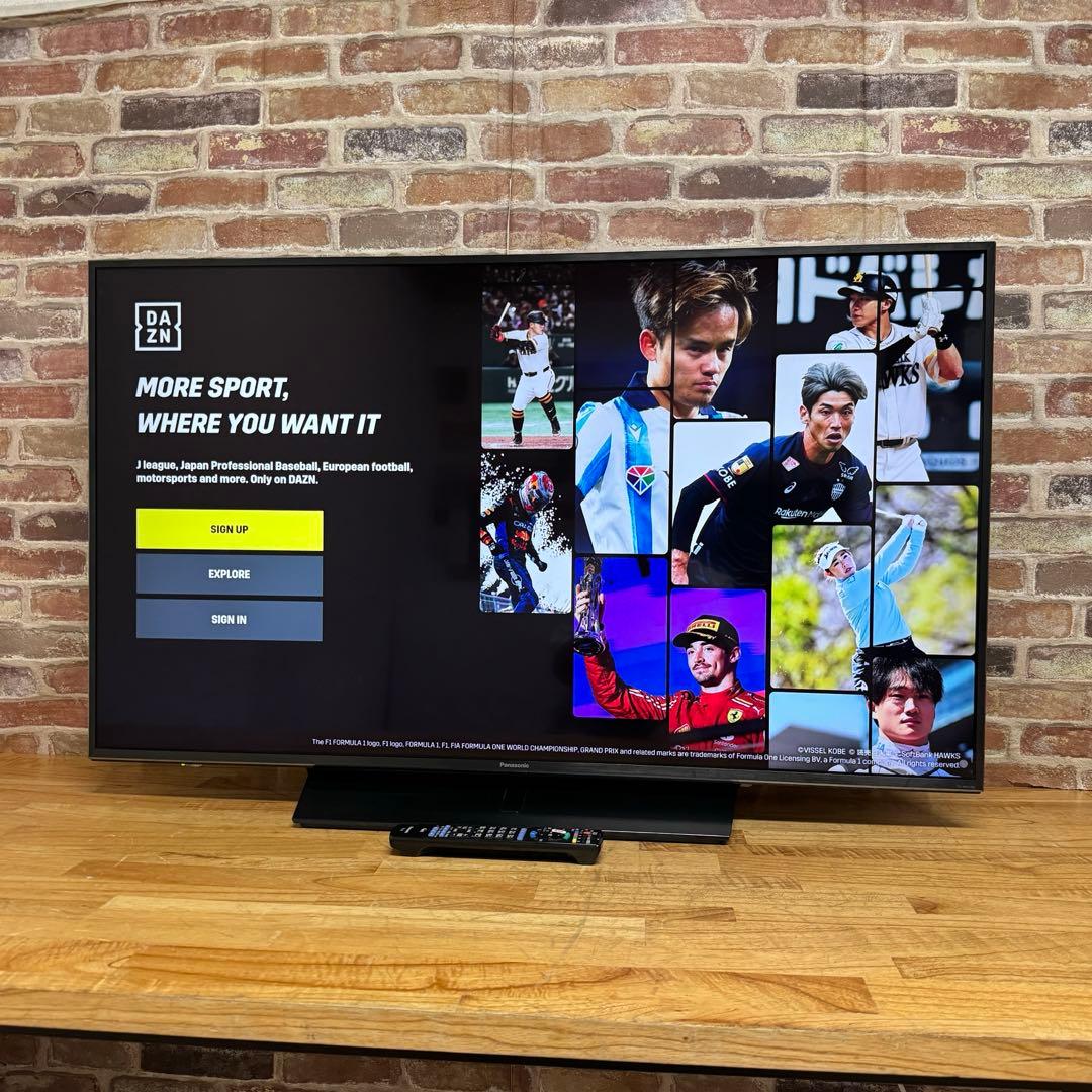 パナソニック 43V型 4K 液晶テレビ スマートビエラ TH-43HX850