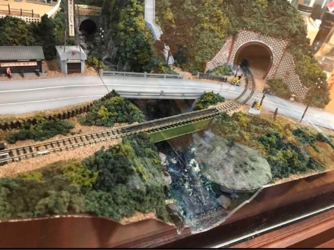 最終値下げ！ジオラマ　昭和ふるさと鉄道模型　東京書芸館作　6/6 10時まで！