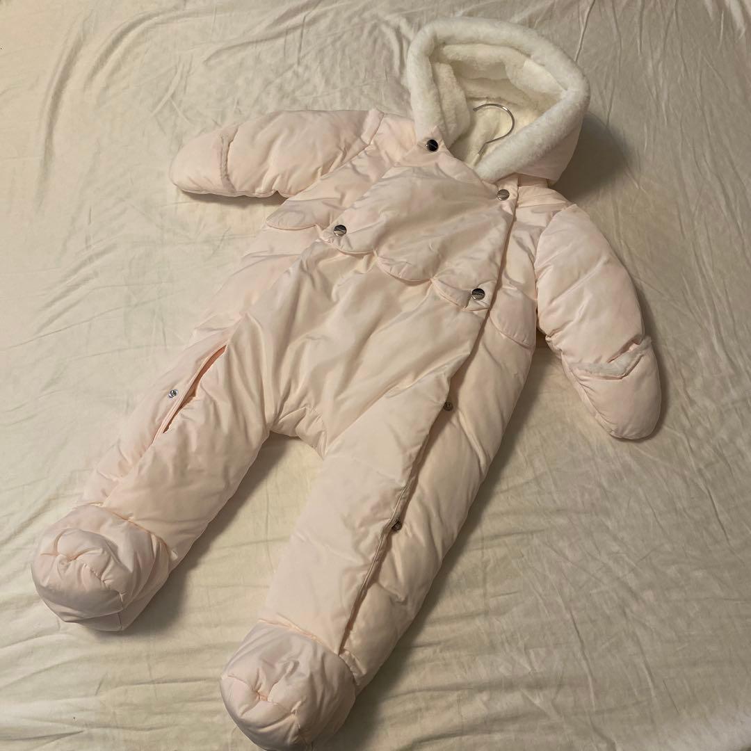 ピンク 70-80cm Jacadi ジャンプスーツ