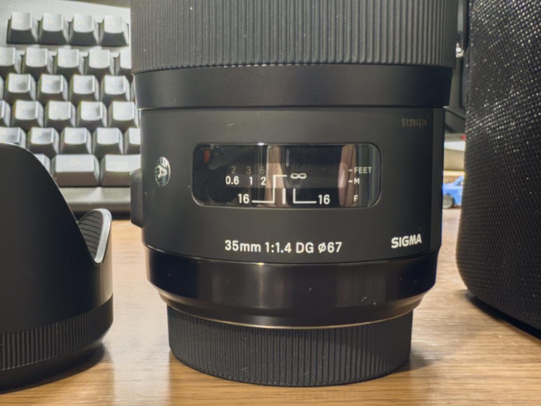 SIGMA 35mm F1.4 DG HSM art ソニー Aマウント