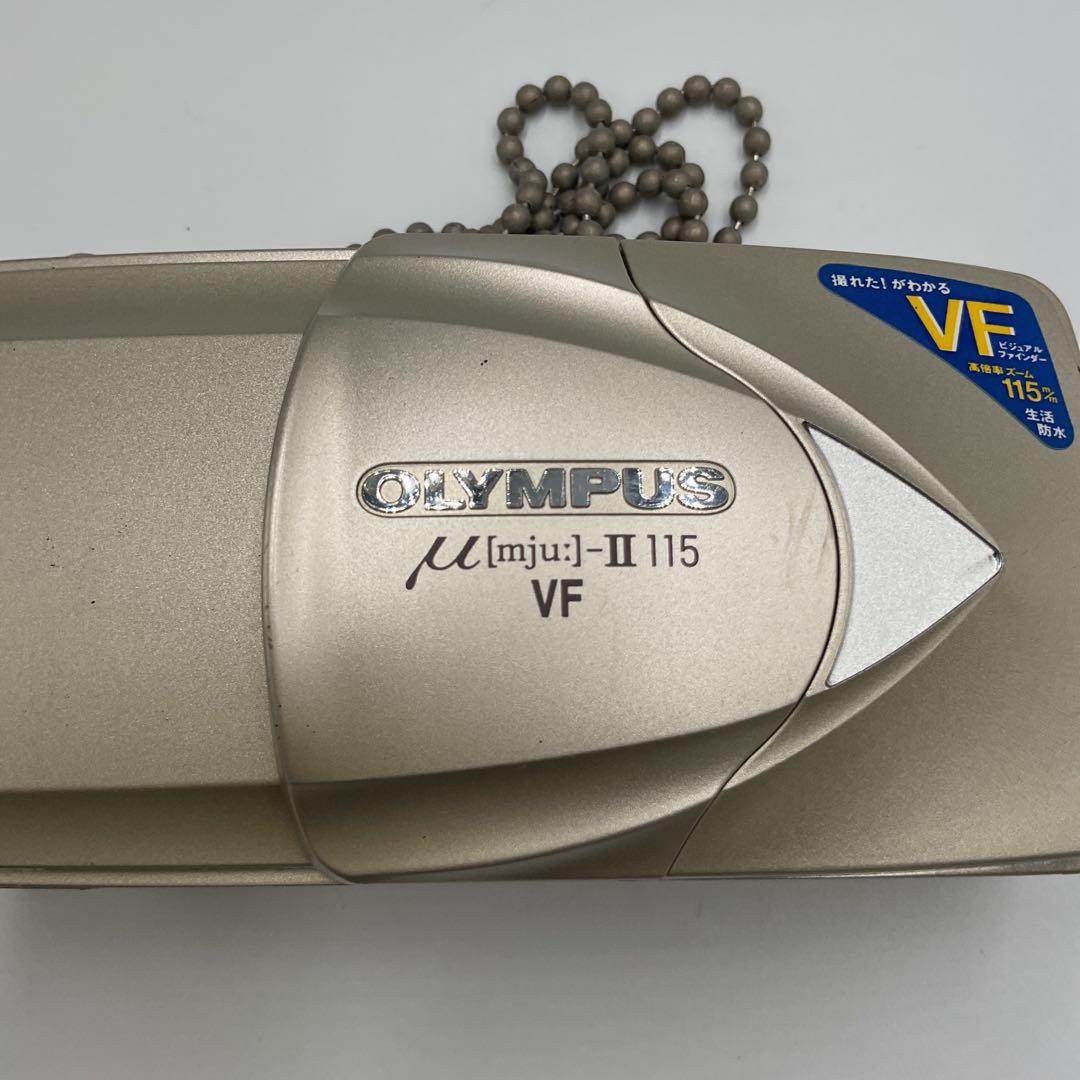 M1757 OLYMPUS mju-II 115 コンパクトフィルムカメラ