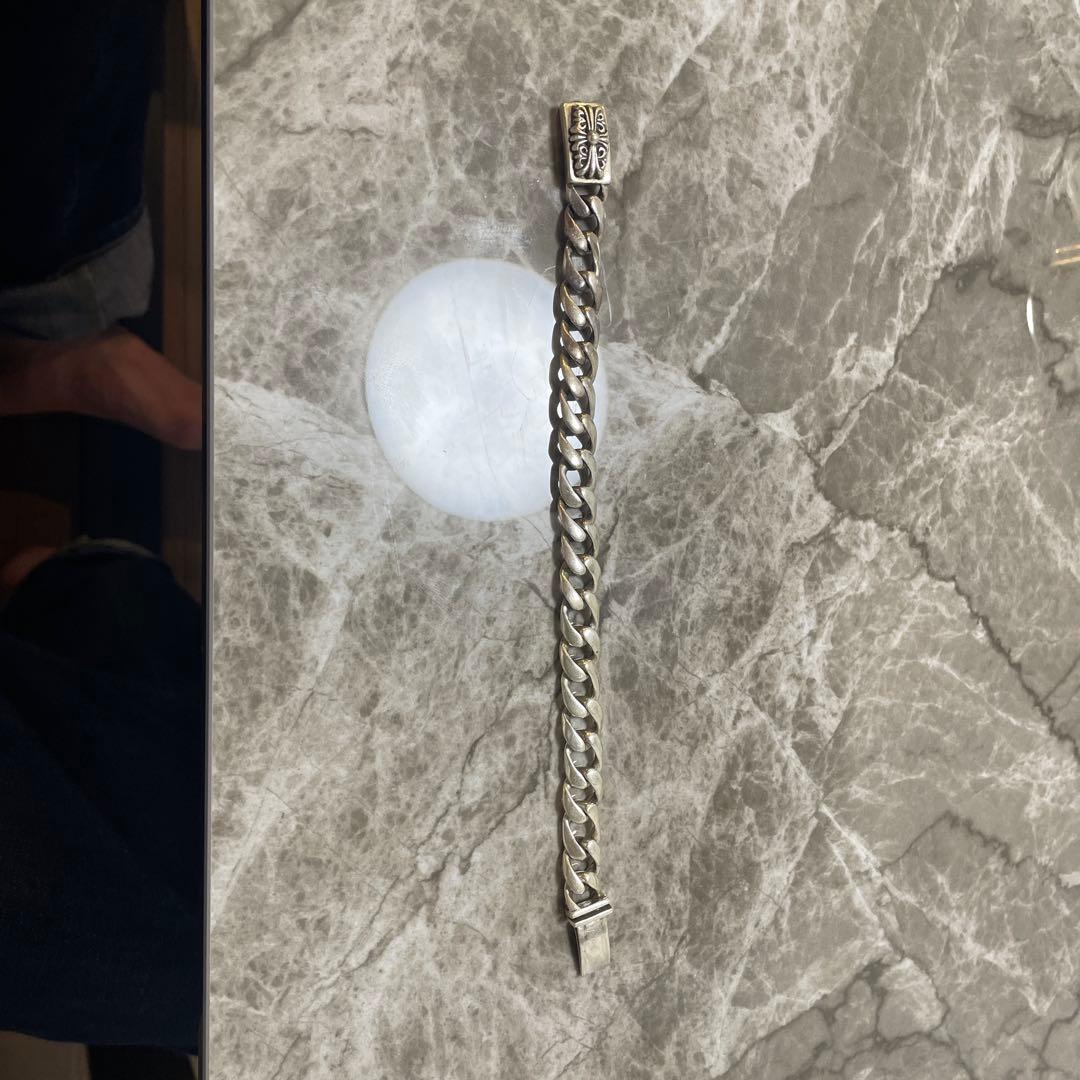 シルバー 編み込み ブレスレット　925