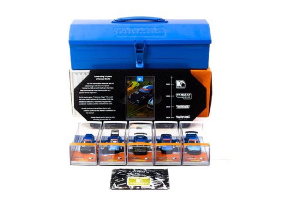 ターマックワークス　10周年　クロームブルー5台セット