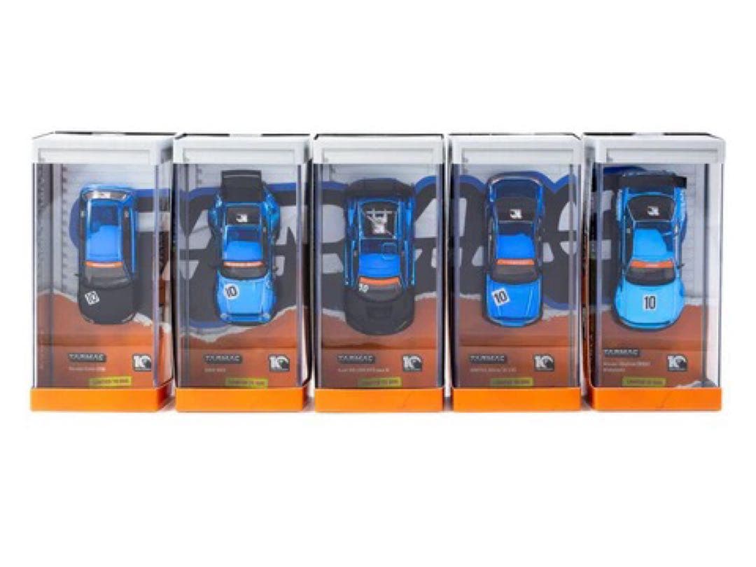 ターマックワークス　10周年　クロームブルー5台セット