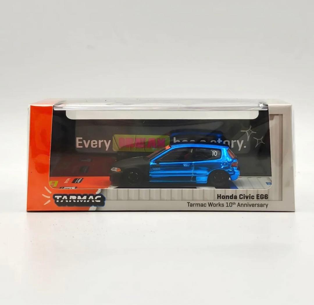 ターマックワークス　10周年　クロームブルー5台セット