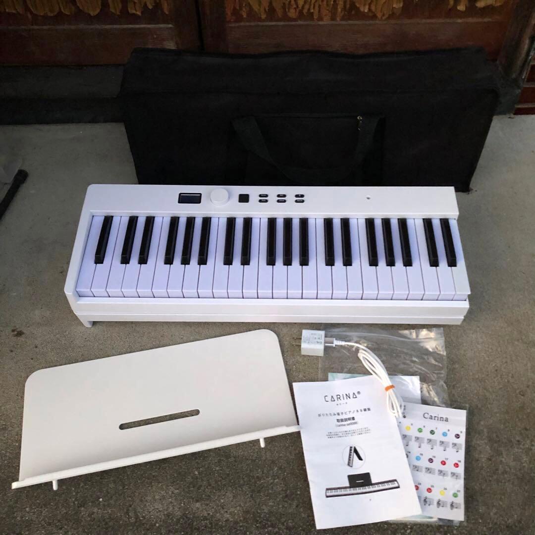 カリーナ 折りたたみ電子ピアノ 88鍵盤 carina-ze0088