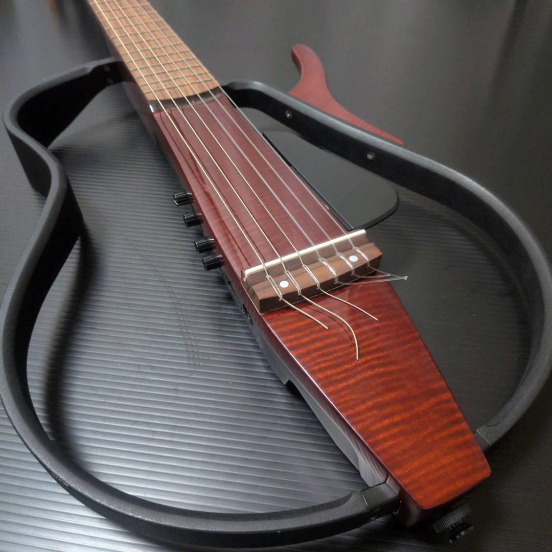 【100本限定】 ヤマハ SLG110N QM CMB サイレントギター 希少品