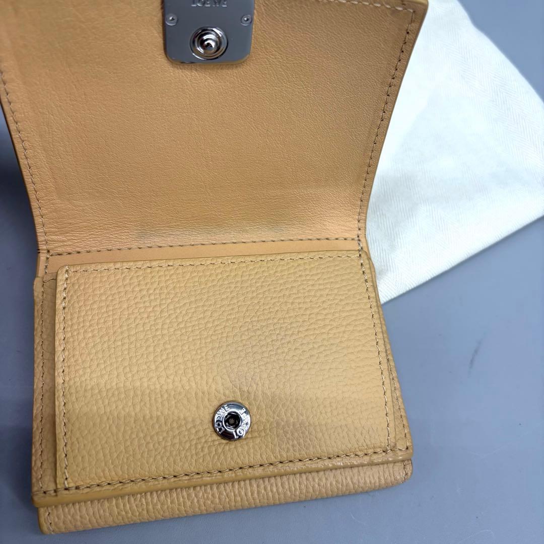 付属品付き✨ロエベ　トライフォールドウォレット　アナグラム