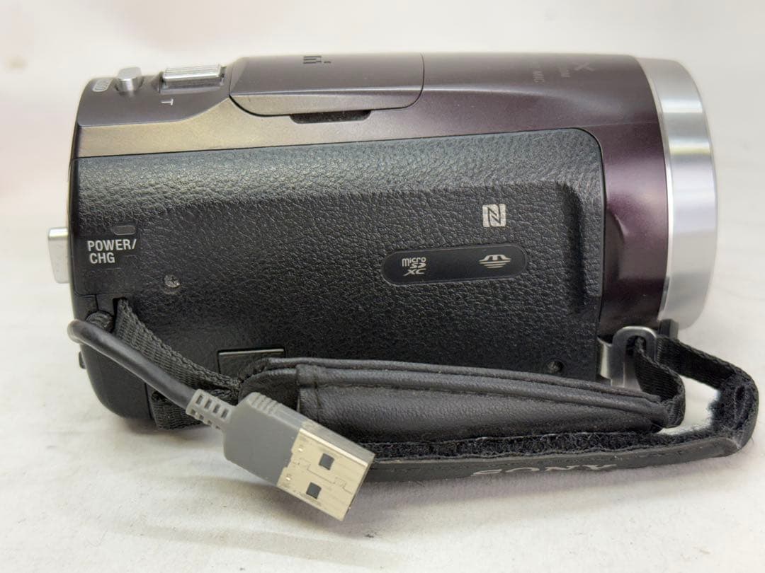 SONY ビデオカメラ HDR-CX675 32GB 内臓 ボルドー ケース付き