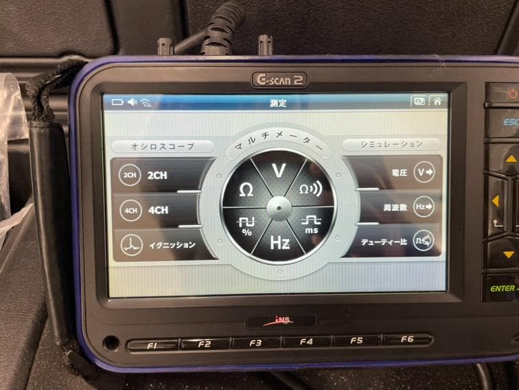 ⑬G-SCAN2 オシロスコープ付き　スキャンツール自動車故障診断機　ケース付き