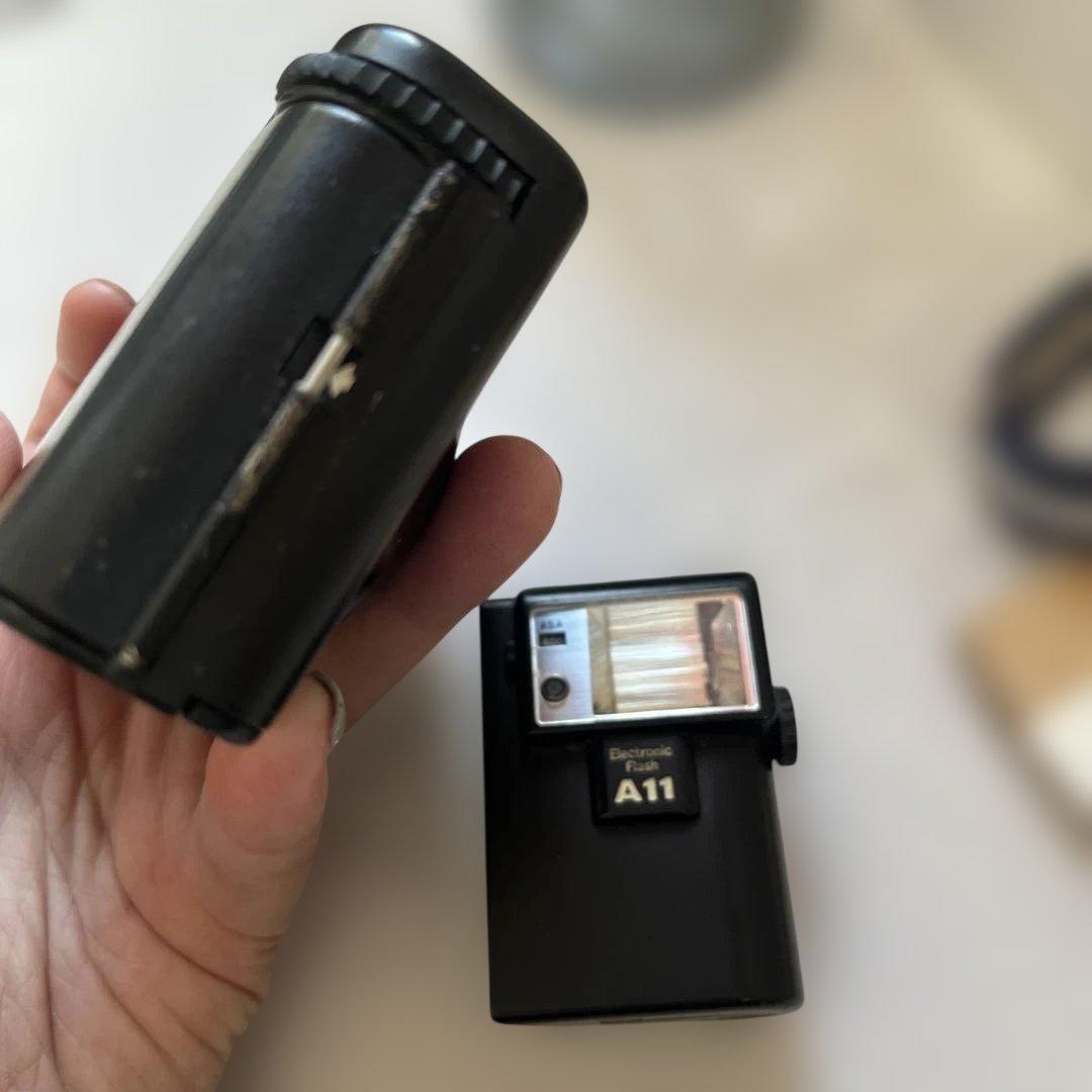 OLYMPUS XA コンパクトカメラ A11フラッシュ付き