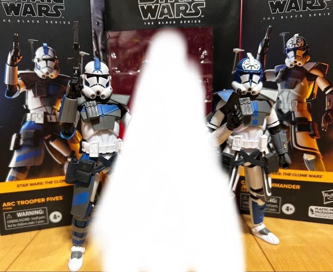 スターウォーズブラックシリーズ　クローントルーパーセット