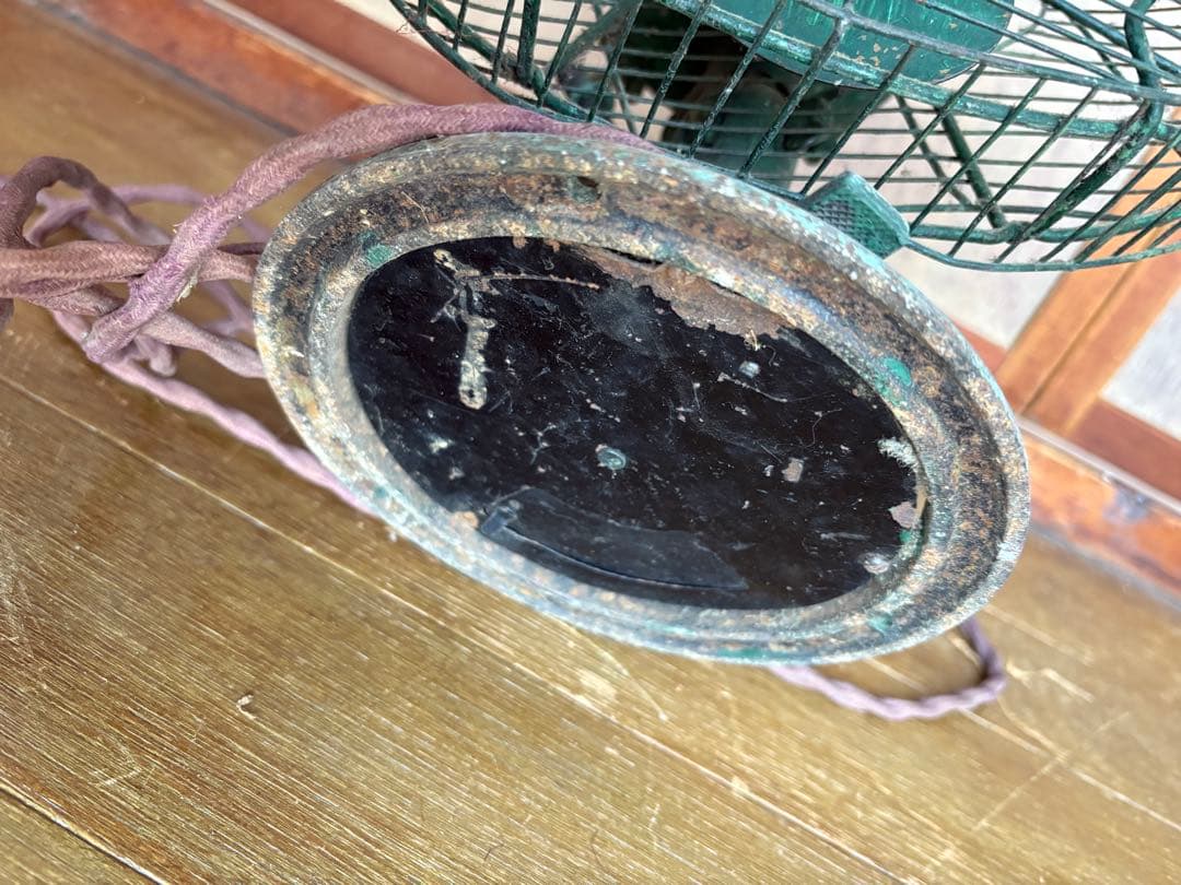 昭和レトロ 扇風機　芝浦製作所