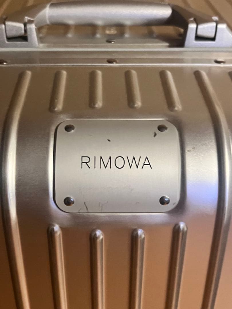【生涯保証】 新古品 RIMOWA トランク プラス 105L シルバー